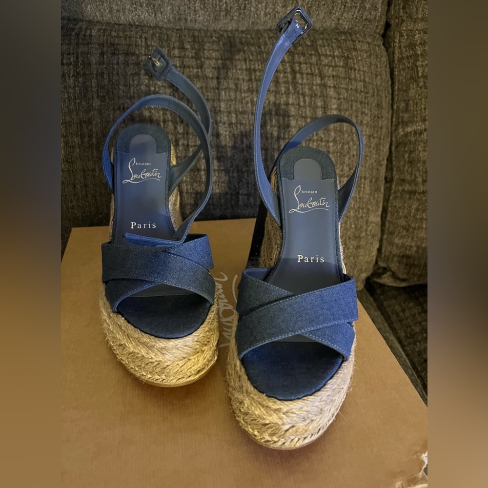 Christian Louboutin Mariza Zeppa 130 Espadrille